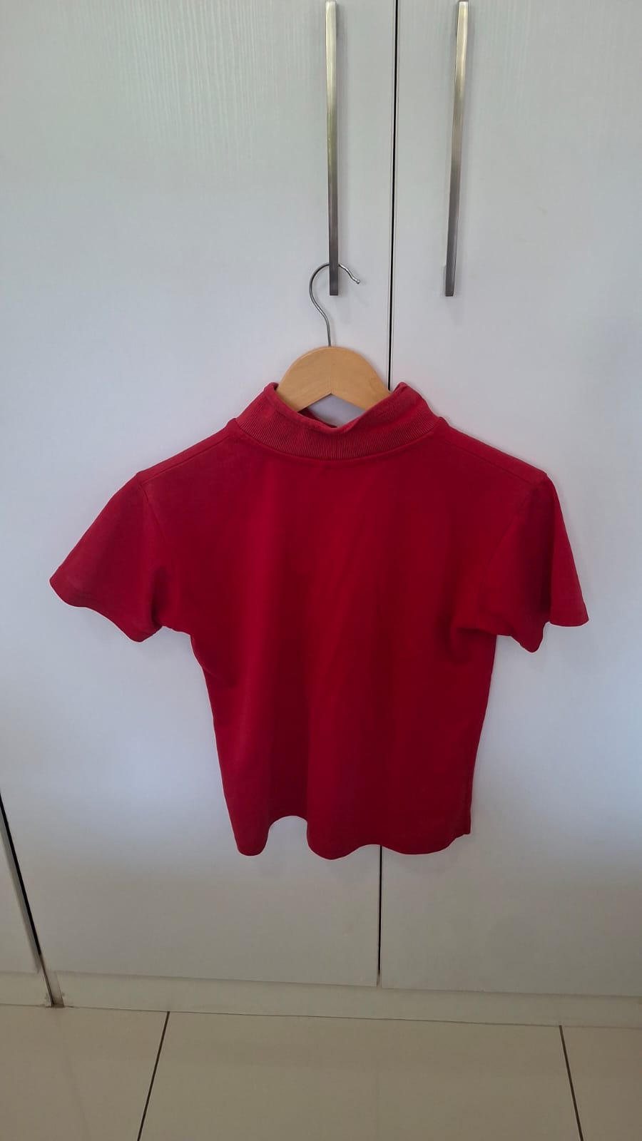 Bateleur College — Red golf shirt - Image 2